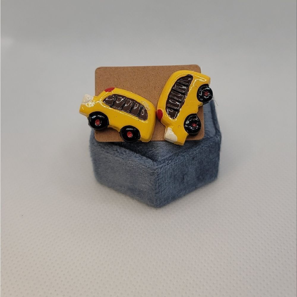 School Bus Stud Earrings